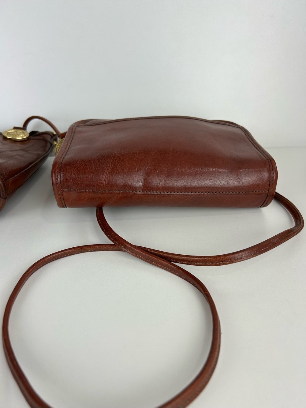 VINTAGE BRAHMIN CROSSBODY SHOULDER BAG PURSE SET OF 2 - Picture 4 of 15